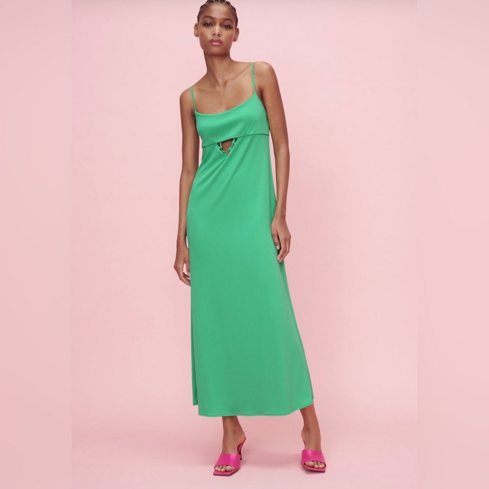 ZARA CUT OUT MAXI DRESS